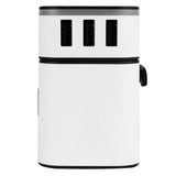 Maxbell Travel Adapter International Power Charger Plug Converter 2-USB Type-C White