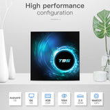 Maxbell Quad Core Smart Media Player Digital STB 4GB+32GB US Plug Single Frequency