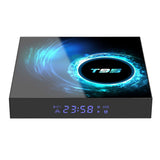 Maxbell Quad Core Smart Media Player Digital STB 4GB+64GB UK Plug Single Frequency