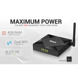 Maxbell TX6S Android 10.0 Antenna TV  H616 G31 MP2  Dual WiFi 4GB + 32GB EU