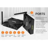 Maxbell TX6S Android 10.0 Antenna TV  H616 G31 MP2  Dual WiFi 4GB + 32GB EU
