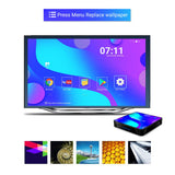 Maxbell 4K Ultra HD X88 PRO 10 Quad Core Smart Media Player RK3318  4G+64G UK Plug