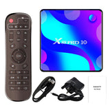 Maxbell 4K Ultra HD X88 PRO 10 Quad Core Smart Media Player RK3318  4G+64G UK Plug