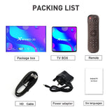 Maxbell 4K Ultra HD X88 PRO 10 Quad Core Smart Media Player RK3318  4G+64G UK Plug