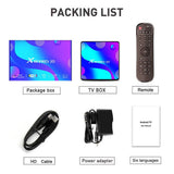 Maxbell 4K Ultra HD X88 PRO 10 Quad Core Smart Media Player RK3318  4G+64G EU Plug