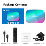 Maxbell 32/64/128GB STB S905X3 Quad Core WiFi BT 2.4/5G 8K Media 4+32g UK Plug