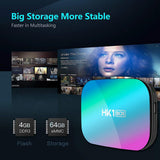 Maxbell 32/64/128GB STB S905X3 Quad Core WiFi BT 2.4/5G 8K Media 4+32g UK Plug