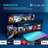 Maxbell 32/64/128GB STB S905X3 Quad Core WiFi BT 2.4/5G 8K Media 4+32g UK Plug