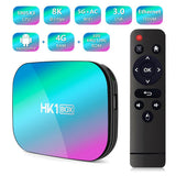 Maxbell 32/64/128GB STB S905X3 Quad Core WiFi BT 2.4/5G 8K Media 4+32g UK Plug