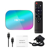 Maxbell 32/64/128GB STB S905X3 Quad Core WiFi BT 2.4/5G 8K Media 4+32g UK Plug