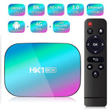 Maxbell 32/64/128GB STB S905X3 Quad Core WiFi BT 2.4/5G 8K Media 4+128g EU Plug