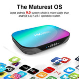 Maxbell 32/64/128GB STB S905X3 Quad Core WiFi BT 2.4/5G 8K Media 4+128g EU Plug