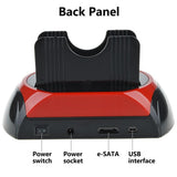 Maxbell HDD Docking Base SATA IDE Dual USB 2.0 Clone Hard Drive Card Reader AU plug