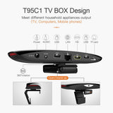 Maxbell 2G+16G STB T95C1 Octa Core WiFi BT 2.4G/5G 4K Media Player US Plug