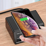 Maxbell QC 3.0 Charging 8-USB Ports Dock Station Qi Wireless Fast Charger AU Plug
