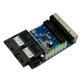 Maxbell Ethernet Converter Switch 4*RJ45 2* Fiber SC Single Mode US Plug Mainboard