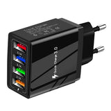Maxbell USB Power Adapter Home Wall Charger EU Plug for Phones Charger Black