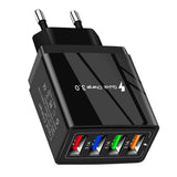 Maxbell USB Power Adapter Home Wall Charger EU Plug for Phones Charger Black