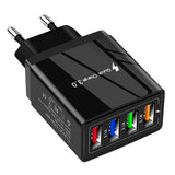 Maxbell USB Power Adapter Home Wall Charger EU Plug for Phones Charger Black