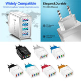 Maxbell USB Power Adapter Home Wall Charger EU Plug for Phones Charger Black