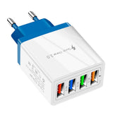 Maxbell USB Power Adapter Home Wall Charger EU Plug for Phones Charger Dark Blue