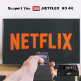 Maxbell Android 9.0 Media Player 3D Video Wifi Bluetooth Smart Top Box 1+8G US