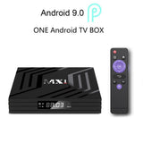Maxbell Android 9.0 Media Player 3D Video Wifi Bluetooth Smart Top Box 1+8G US