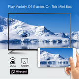 Maxbell Android Box H96 Mini H8 TV Media Player 2.4G/5G Wifi BT4.0 EU Plug 1+8G