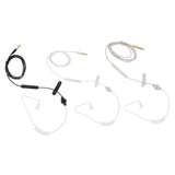 Maxbell Air Tube Monaural In Ear Earphone Anti-radiation Headset 3.5mm White