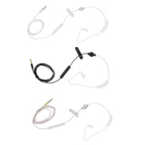 Maxbell Air Tube Monaural In Ear Earphone Anti-radiation Headset 3.5mm White