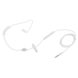 Maxbell Air Tube Monaural In Ear Earphone Anti-radiation Headset 3.5mm White