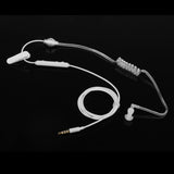 Maxbell Air Tube Monaural In Ear Earphone Anti-radiation Headset 3.5mm White