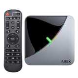 Maxbell Quad Core WiFi 4K STB RGB Light Android Wifi Media Player UK Plug 2+16GB