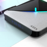 Maxbell Quad Core WiFi 4K STB RGB Light Android Wifi Media Player AU Plug 2+16GB