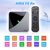 Maxbell Quad Core WiFi 4K STB RGB Light Android Wifi Media Player UK Plug 4+32GB