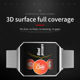 Maxbell Smart Watch Fitness Bracelet Heart Rate Monitor Support for IOS 8.0 Silver