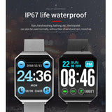 Maxbell Smart Watch Fitness Bracelet Heart Rate Monitor Support for IOS 8.0 Silver