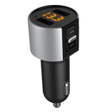 Maxbell USB 5V 3.4A 2.4A & 1A LCD Car  FM Transmitter Radio Adapter Kit