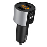 Maxbell USB 5V 3.4A 2.4A & 1A LCD Car  FM Transmitter Radio Adapter Kit