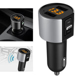 Maxbell USB 5V 3.4A 2.4A & 1A LCD Car  FM Transmitter Radio Adapter Kit