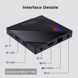 Maxbell H96 MAX H616 Android 10 TV 5G 6K Media Player Wifi Quad Core Smart 2G+16G
