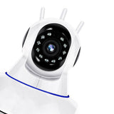 Maxbell Three-antenna Wireless HD 720P WiFi Indoor IP Camera Home Security IR Webcam