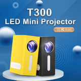 Maxbell LED Mini Pocket Projector 1080P LCD Home Theater HDMI USB TF AV Kids Gift
