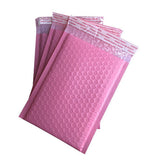 Maxbell 50pcs Bubble Mailers 15x18cm Padded Envelopes Shipment Tear Resistance Pink