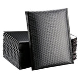 Maxbell 50pcs Bubble Mailers 15x18cm Padded Envelopes Shipment Tear Resistance Black