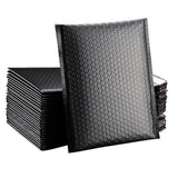 Maxbell 50pcs Bubble Mailers 15x18cm Padded Envelopes Shipment Tear Resistance Black