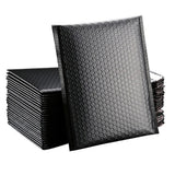 Maxbell 50pcs Bubble Mailers 15x18cm Padded Envelopes Shipment Tear Resistance Black