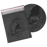 Maxbell 50pcs Bubble Mailers 15x18cm Padded Envelopes Shipment Tear Resistance Black