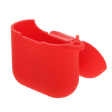 Maxbell Travel Carrying Silicone Protective Case for QCY T8 Red