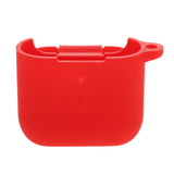 Maxbell Travel Carrying Silicone Protective Case for QCY T8 Red
